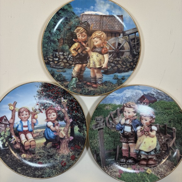 Danbury Mint Other - Danbury Mint M.J. Hummel Little Companions Collector Plates - Lot of 3 Plates